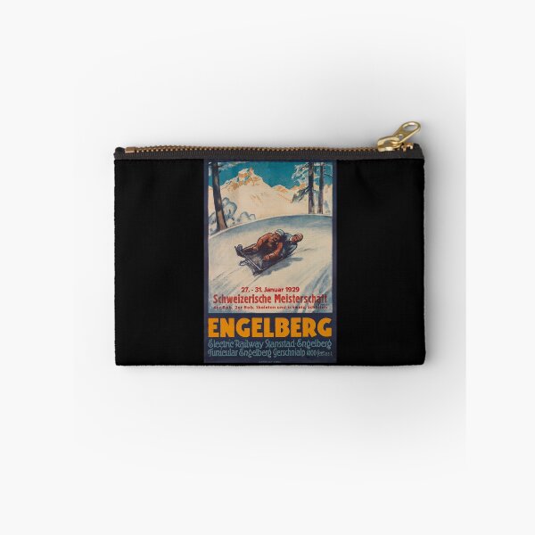 Item preview, Engelberg vintage travel poster designed and sold by stickart-marek.
