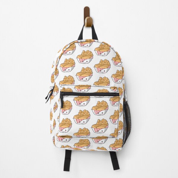 Item preview, Chicken Strips and Fries Junk Food Kawaii designed and sold by karspaul.