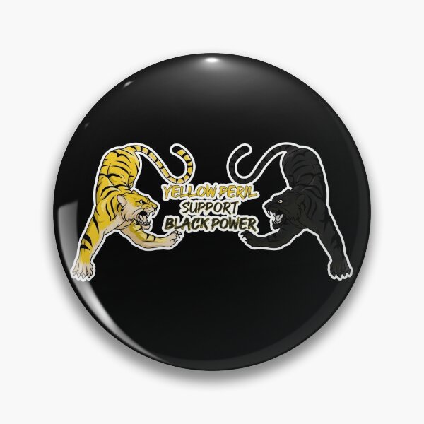 Item preview, yellow peril supports black power designed and sold by hamza1451.