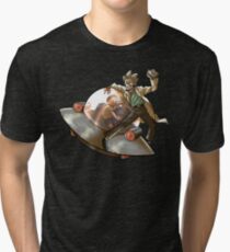 Camiseta de tejido mixto Rick 'n' Morty (transparente)