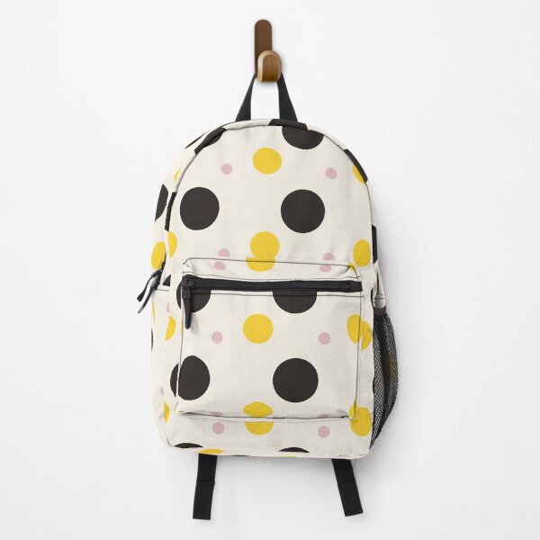 Item preview, Yellow black and Crean Cheerful Polka dots Minimalist Pattern designed and sold by sinceanna.