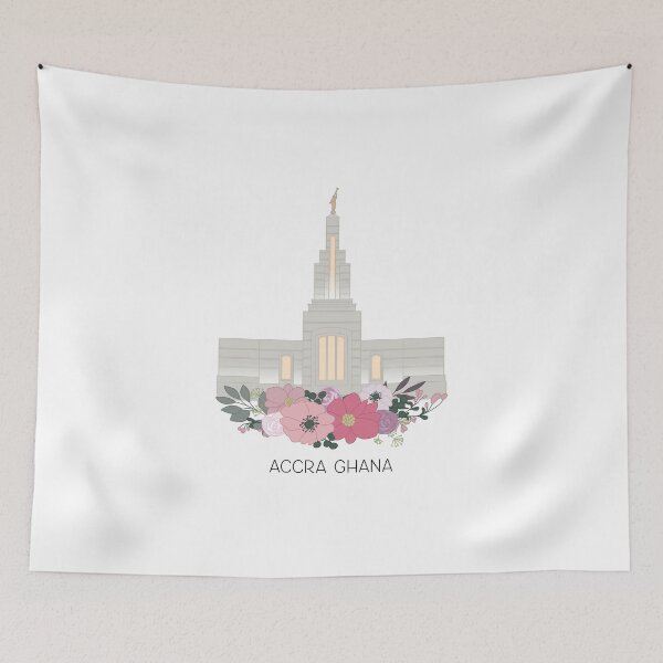 Item preview, Accra Ghana LDS Temple designed and sold by LDSdesigns.