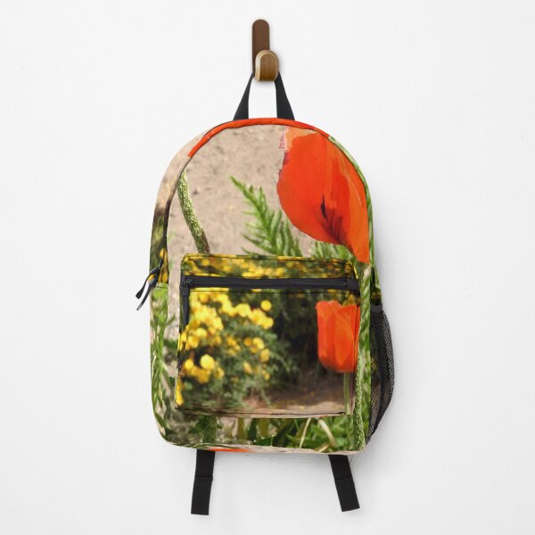 Item preview, red poppies and yellow roses  designed and sold by Stephanie  Skeem.