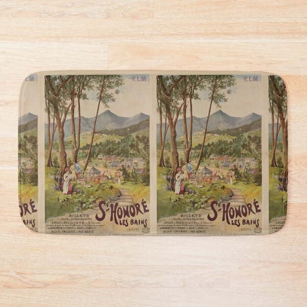 Item preview, PLM St Honore vintage travel poster designed and sold by stickart-marek.