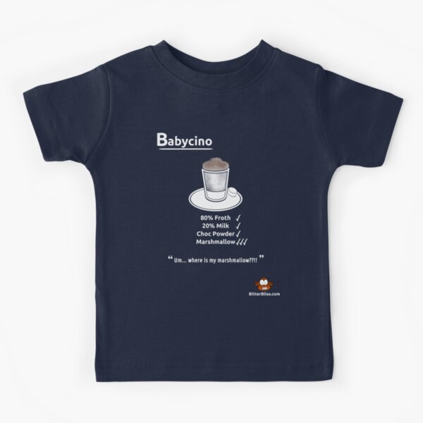 Coffee Monkey - Babychino 2 Kids T-Shirt