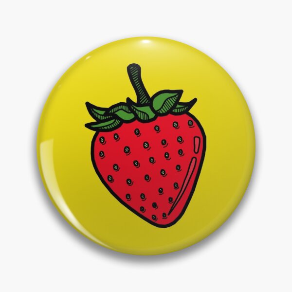 Item preview, Strawberry - YELLOW designed and sold by tosojourn.