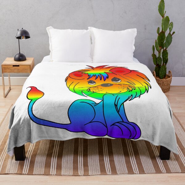 Item preview, Rainbow Lion Cub designed and sold by Orchyd.