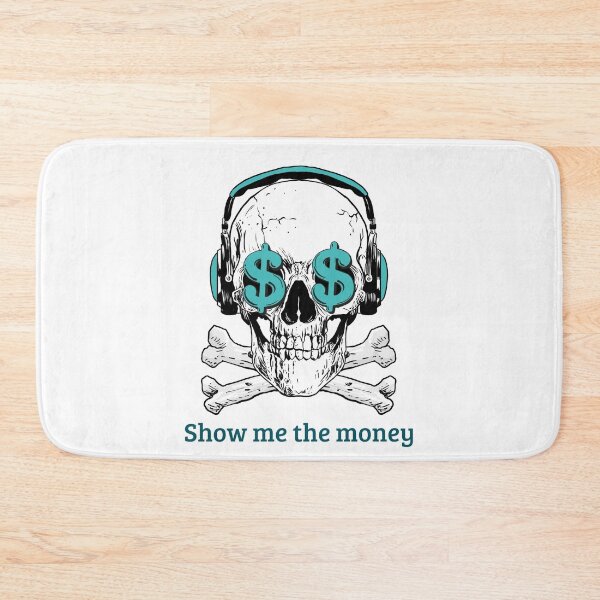 Item preview, show me the money funny sugar skull design  designed and sold by helkav.