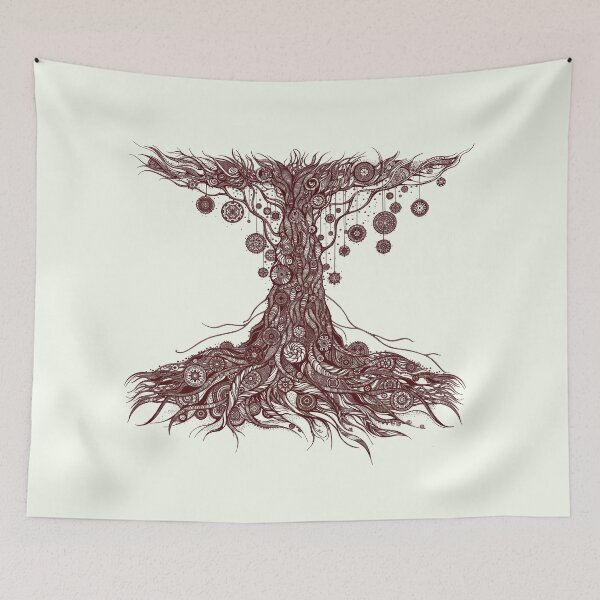 Item preview, Mandalas Tree.Line Art  designed and sold by MandalaFlowerArt.