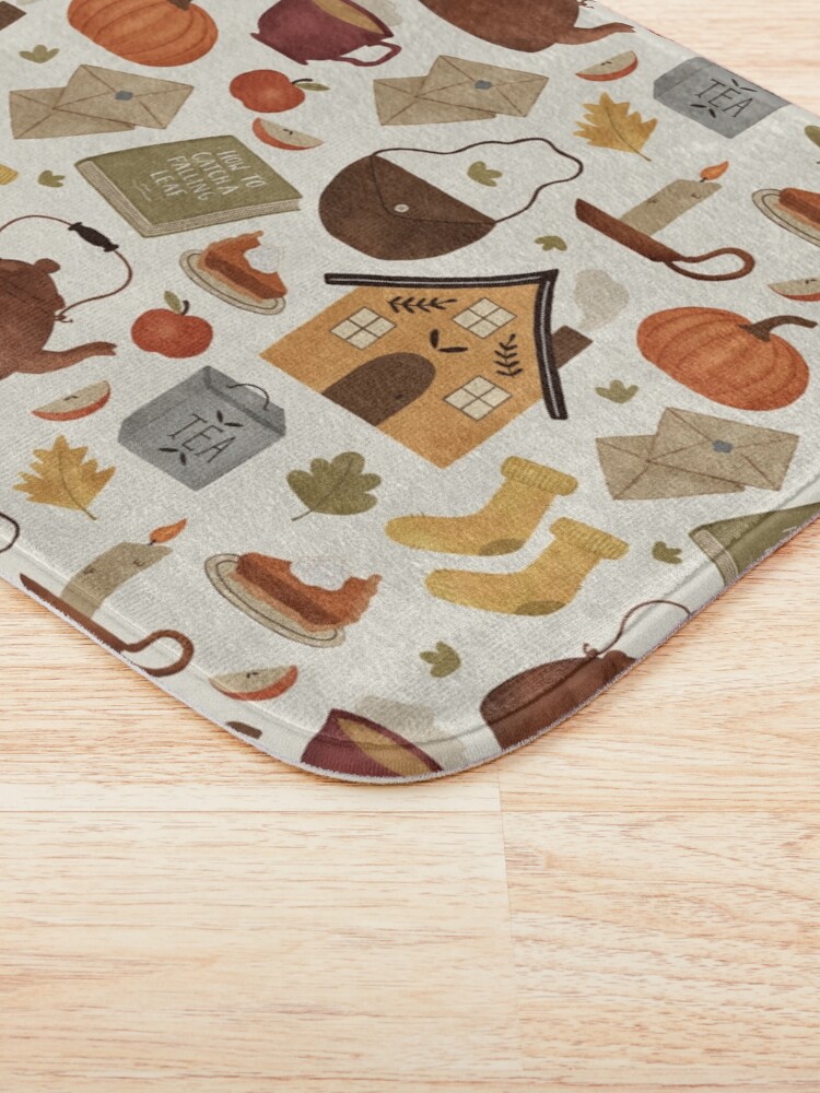 Alternate view of Autumn Cottage Days Bath Mat
