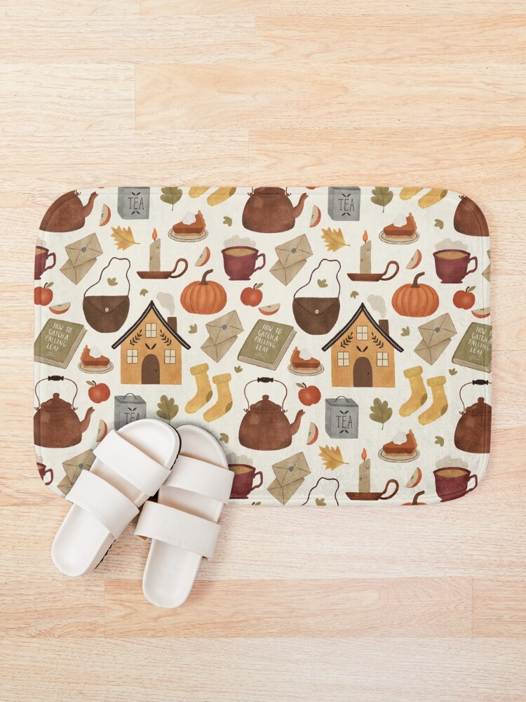 Alternate view of Autumn Cottage Days Bath Mat