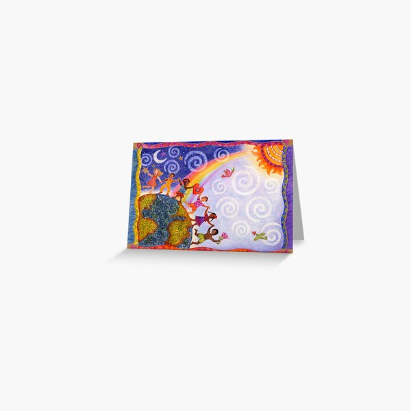 Kids Around the World Greeting Card