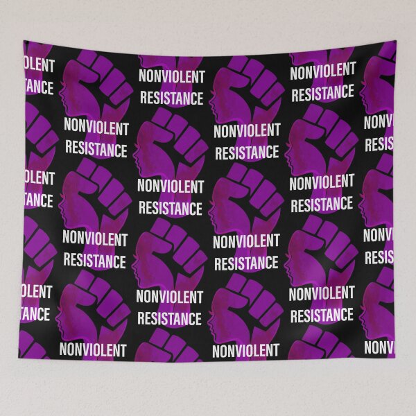Item preview, Black Lives Matter - Nonviolent Resistance (version 2) designed and sold by Enlighted.