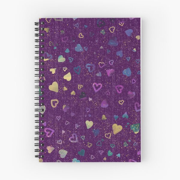 Item preview, I Heart Multicolor Purple and Gold designed and sold by SakuraSkies.