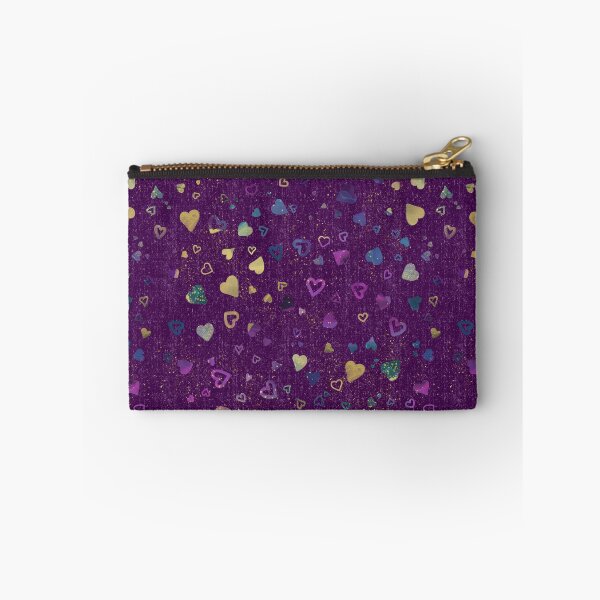 Item preview, I Heart Multicolor Purple and Gold designed and sold by SakuraSkies.