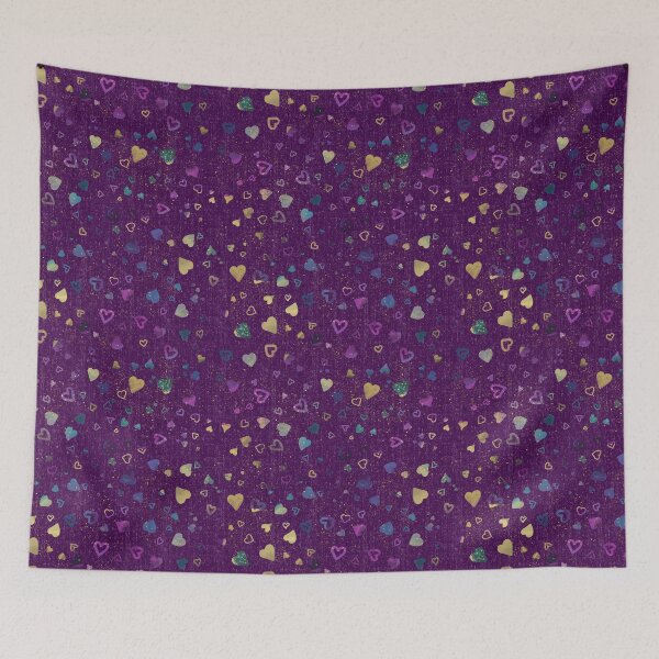 Item preview, I Heart Multicolor Purple and Gold designed and sold by SakuraSkies.