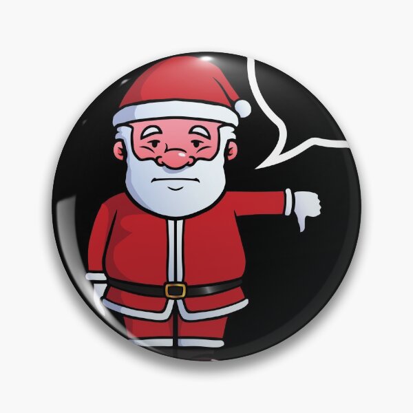 Item preview, disapproving Santa  designed and sold by Martin-bivert.