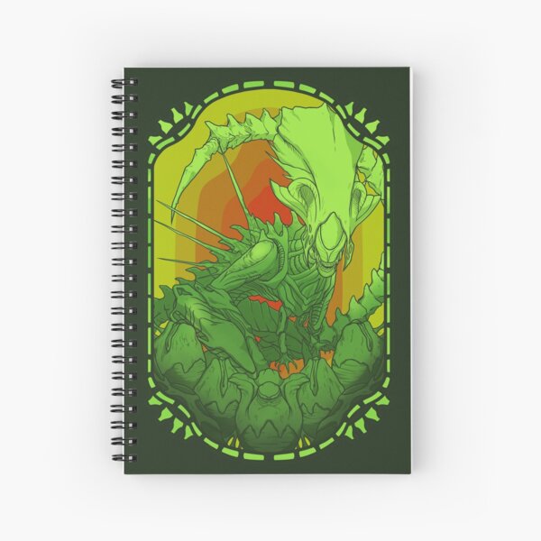 Alien Queen Spiral Notebook
