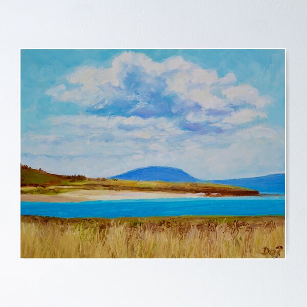 Item preview, Cressy Beach on the east coast of Tasmania designed and sold by Dai Wynn Fine Art.