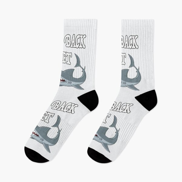 Item preview, Funny Shark keep 6 feet back social distancing designed and sold by npryor13.