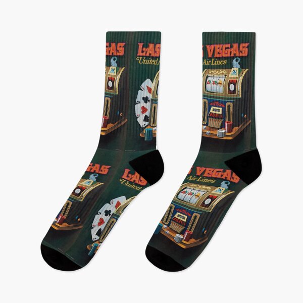 Item preview, Las Vegas vintage travel poster designed and sold by stickart-marek.