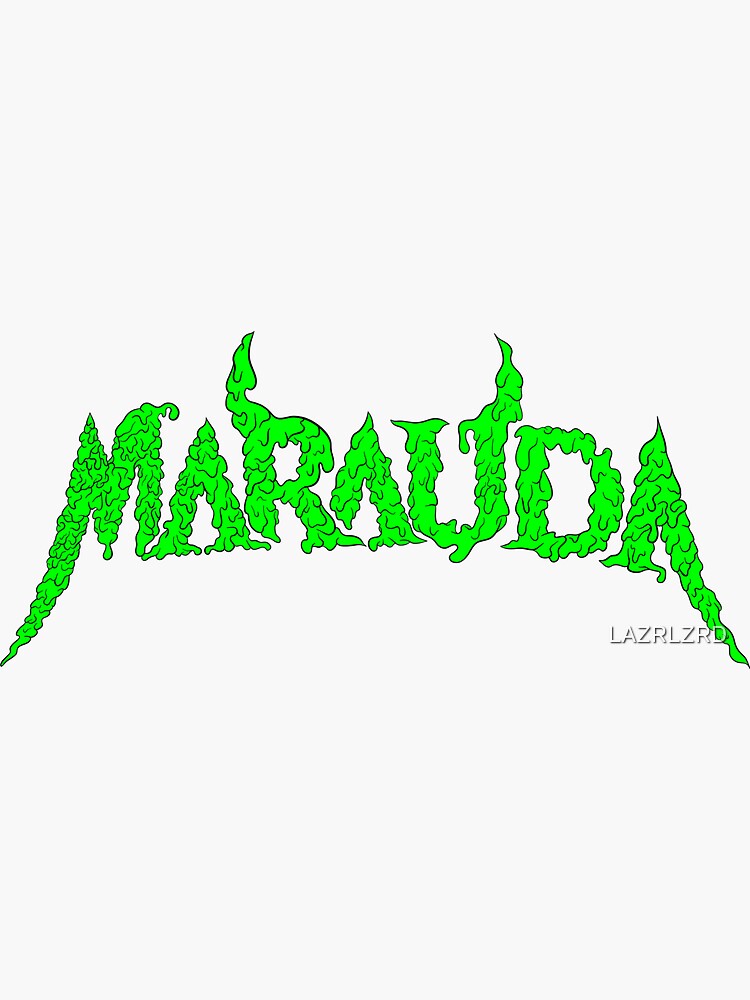 Thumbnail 3 von 3, Sticker, Marauda Schleimtropfen designt und verkauft von LAZRLZRD.