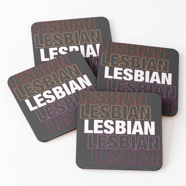 Item preview, Lesbian Pride Flag Text Art designed and sold by sammi-ts.