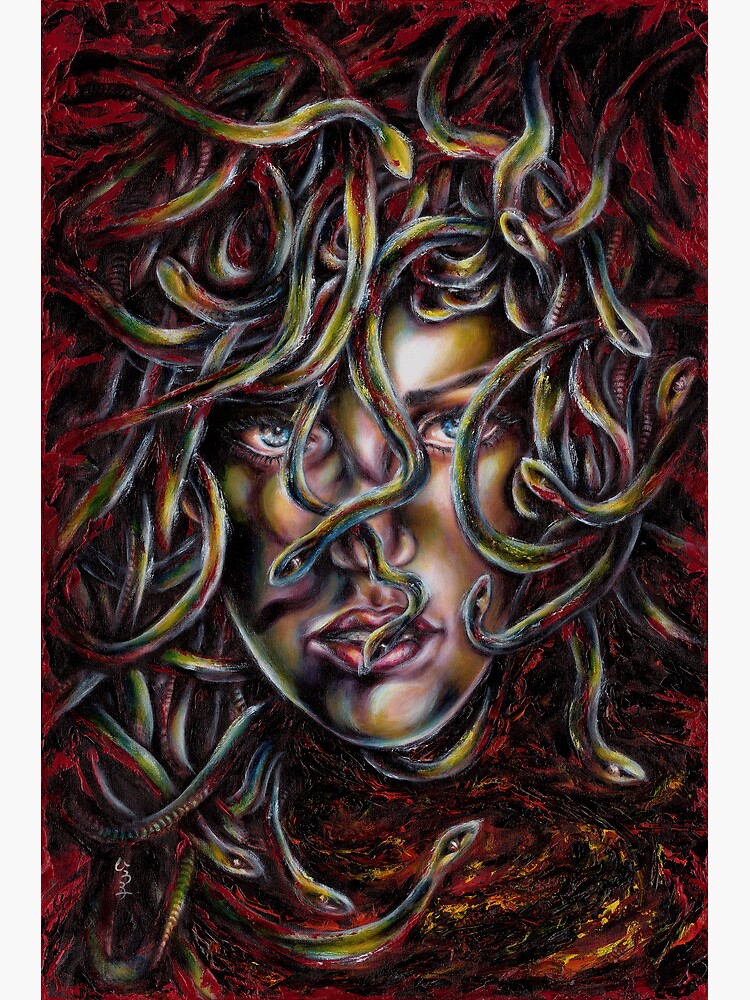 Thumbnail 3 of 3, Poster, Medusa No. Three designed and sold by hilo.