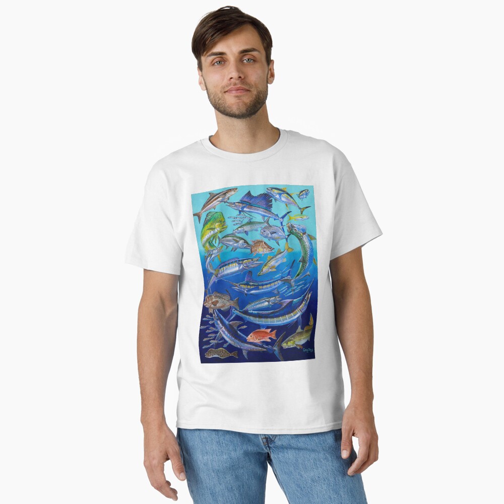 Vista previa del artículo con la obra «Camiseta clásica», diseñado y vendido por Bluemarlin.