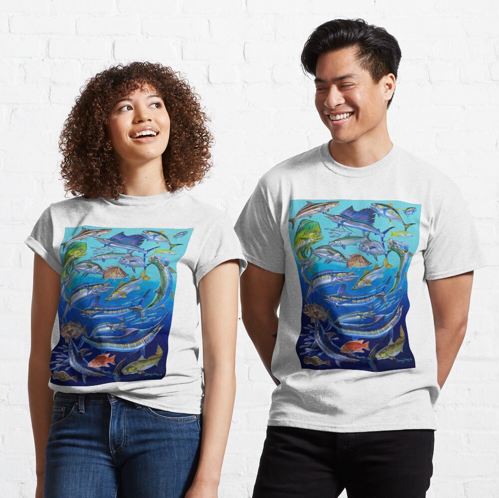 Vista previa del artículo con la obra «Camiseta clásica», diseñado y vendido por Bluemarlin.