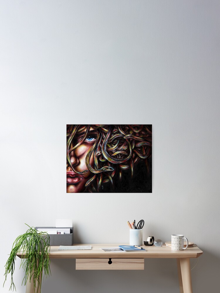 Thumbnail 2 of 3, Poster, Medusa No. Two designed and sold by hilo.