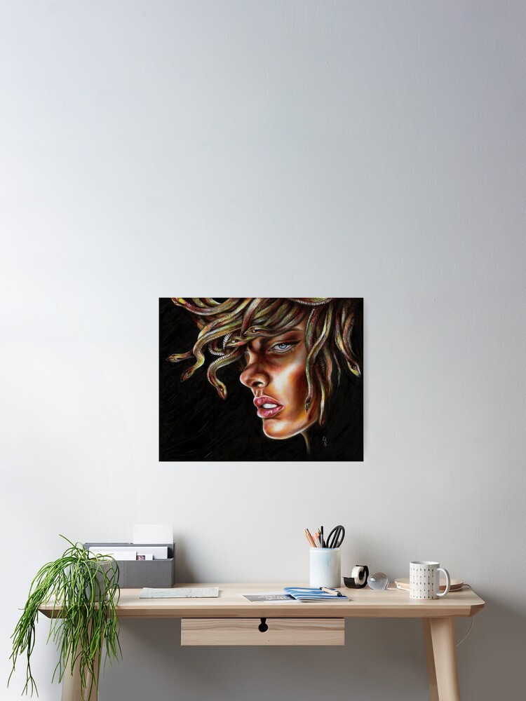 Thumbnail 2 of 3, Poster, Medusa No. One designed and sold by hilo.