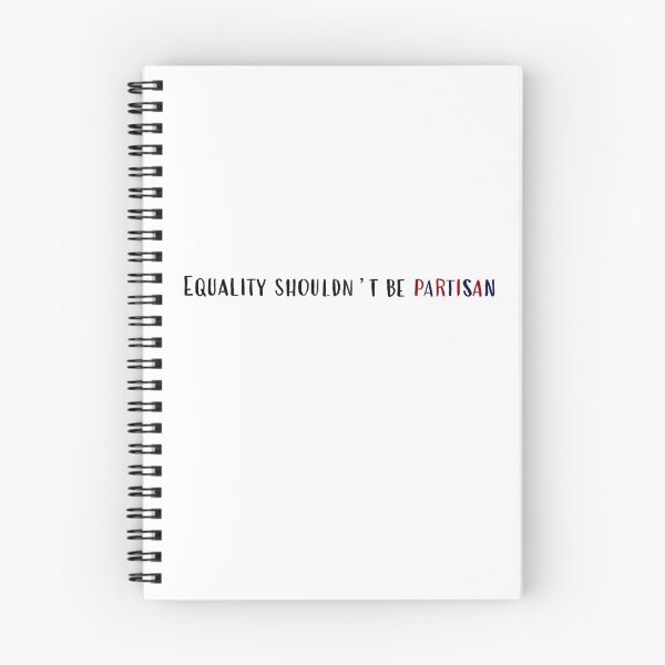 Item preview, Equality Shouldn't Be Partisan  designed and sold by MakeChangeStick.