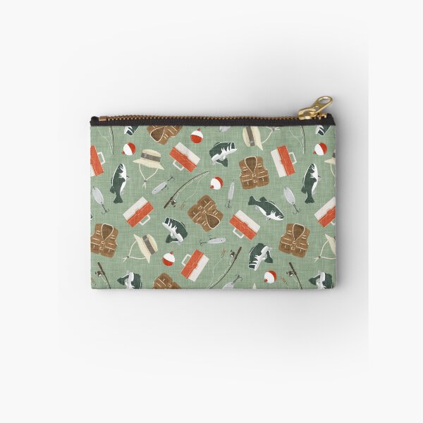 Item preview, Gone Fishing - Orange & Sage designed and sold by littlearrow.