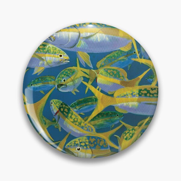 Item preview, Yellowtail Frenzy designed and sold by Carey Chen.