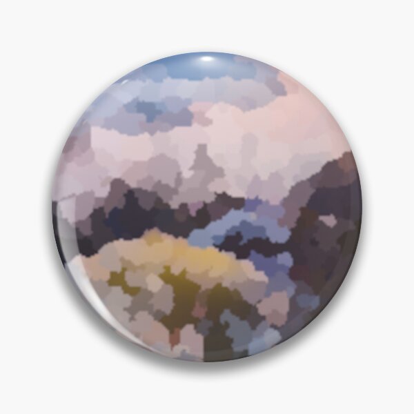 Item preview, Sun set with flowering hills designed and sold by Golden Goat King.