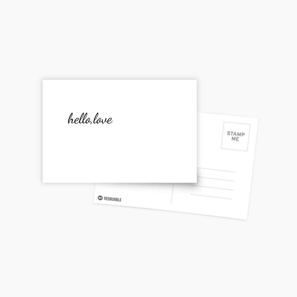 hello love quote Sticker for Sale by sanskrttt