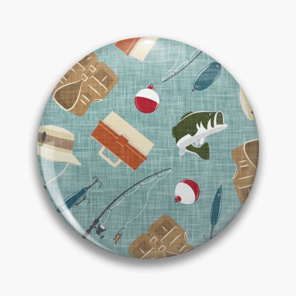 Item preview, Gone Fishing - Blue designed and sold by littlearrow.