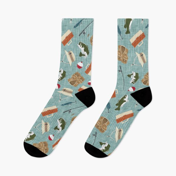 Item preview, Gone Fishing - Blue designed and sold by littlearrow.