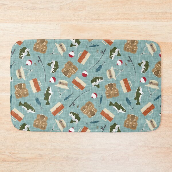 Item preview, Gone Fishing - Blue designed and sold by littlearrow.