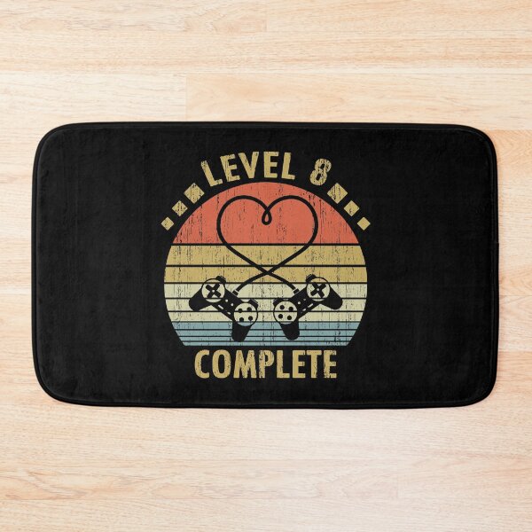 Item preview, Level 8 Complete - 8th Wedding Anniversary Gift Video Gamer designed and sold by nana1099.