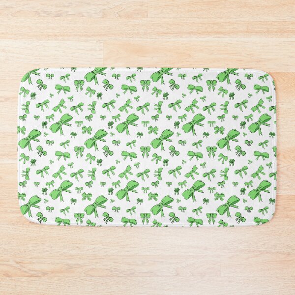 Item preview, Green Bow Tile Design designed and sold by Blenderbeetle.