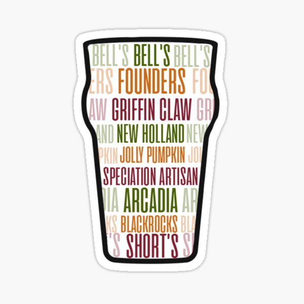 Item preview, Michigan Breweries  designed and sold by Mel Rose12.