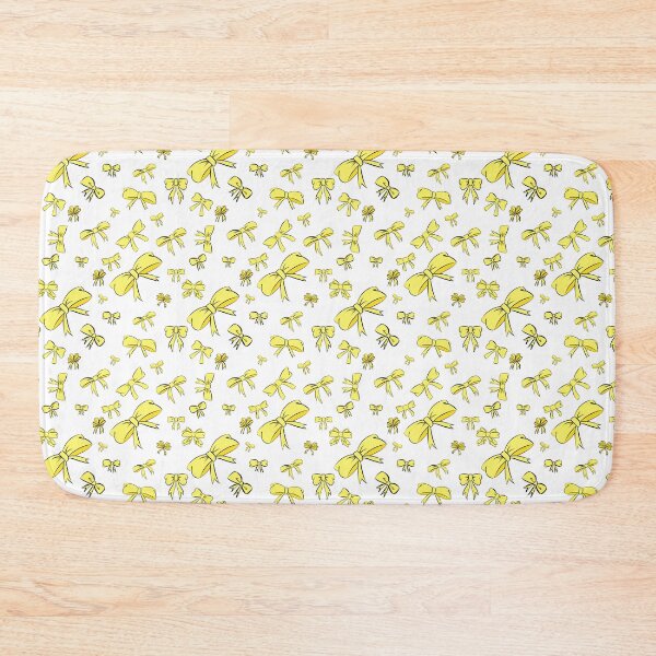 Item preview, Yellow Bow Tile Design designed and sold by Blenderbeetle.