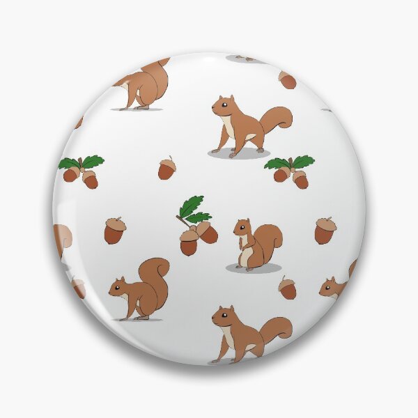 Item preview, Squirrel and Acorn Tile Design designed and sold by Blenderbeetle.
