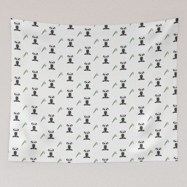 Item preview, Panda and Bamboo Tile Design designed and sold by Blenderbeetle.
