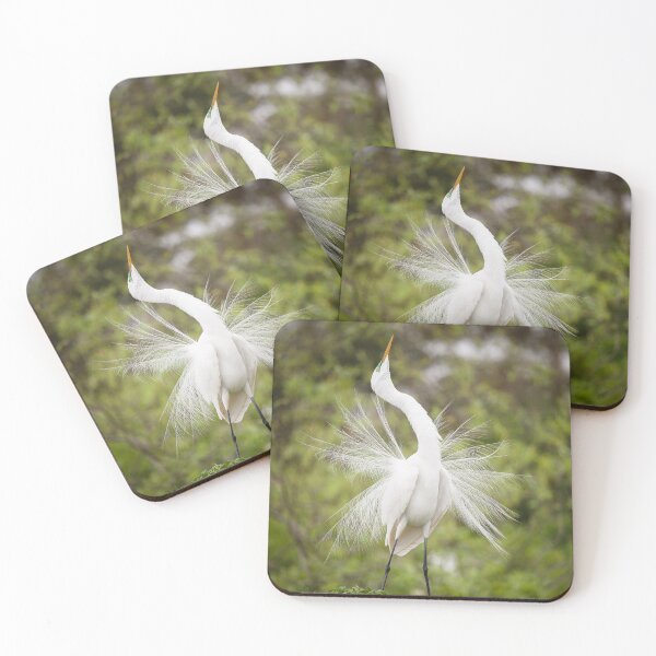 Item preview, Great Egret in Mating Plumage designed and sold by chrisandcami.