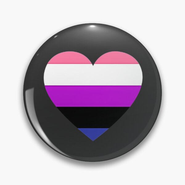 Item preview, Genderfluid Pride Heart designed and sold by punkauracrystal.
