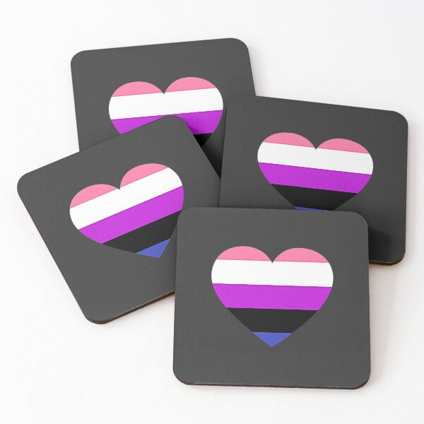 Item preview, Genderfluid Pride Heart designed and sold by punkauracrystal.