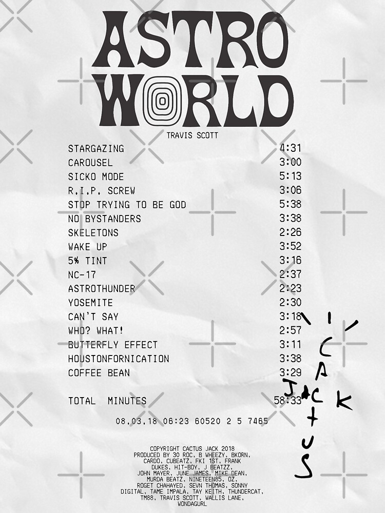 Album Receipt Sticker By Jennagardnerr Redbubble